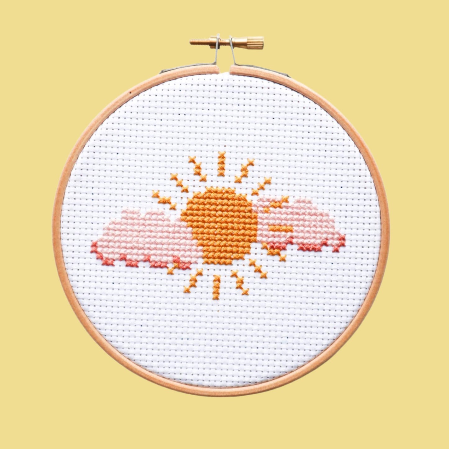 Cross Stitch Craft Kit - Sunshine