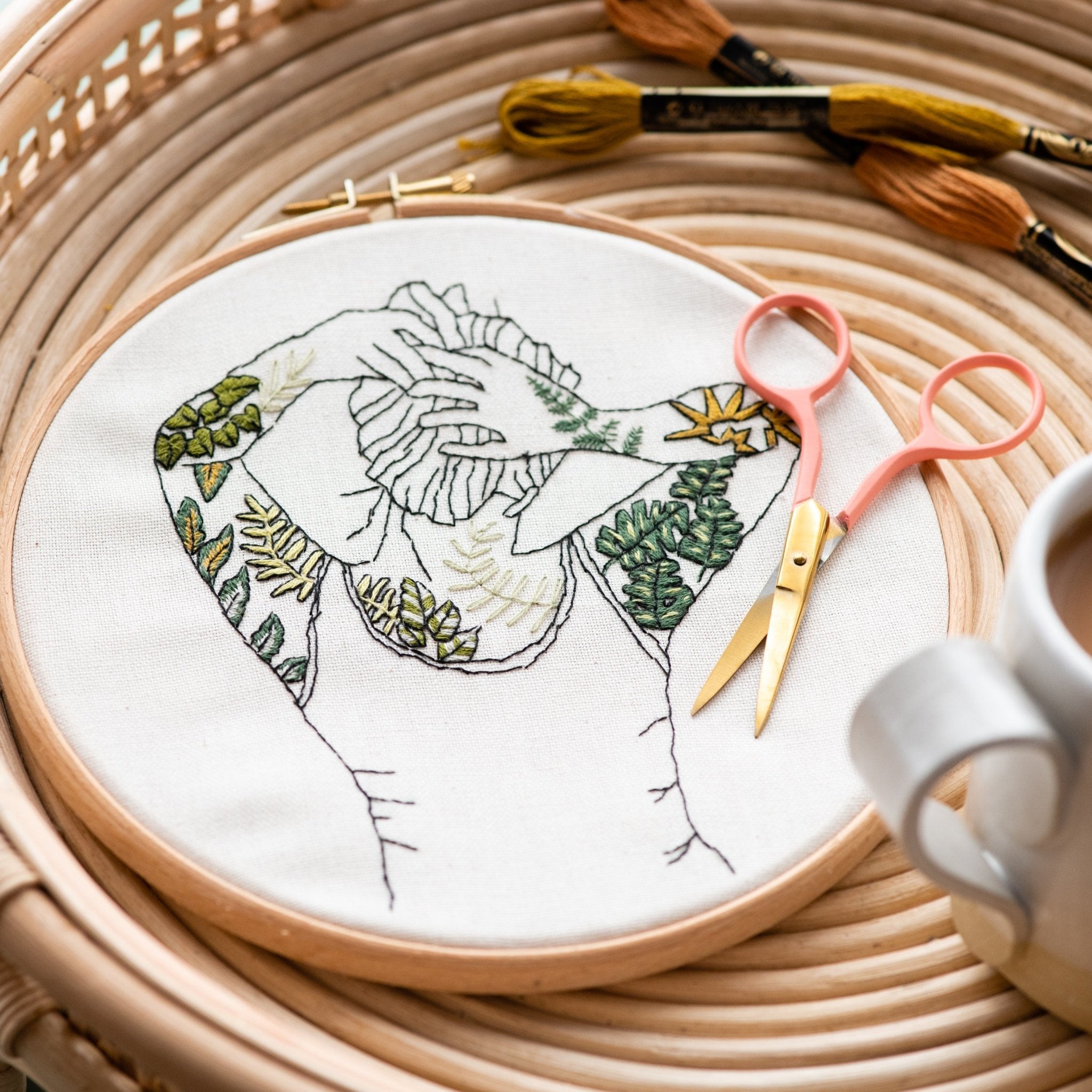 Modern embroidery deals patterns